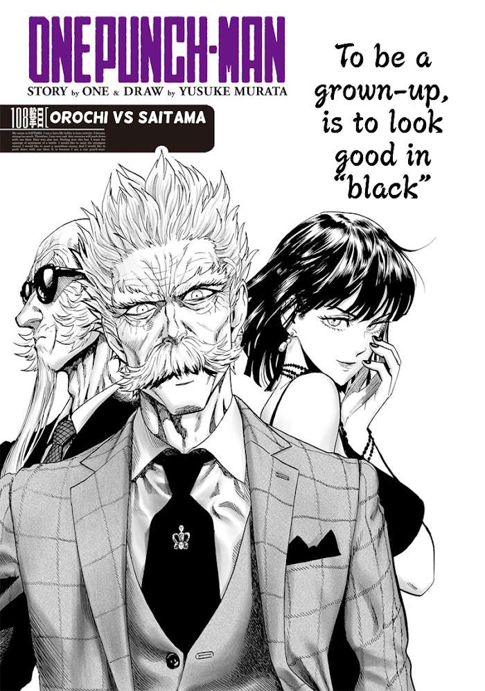 One Punch Man - Chapter 108 image 01